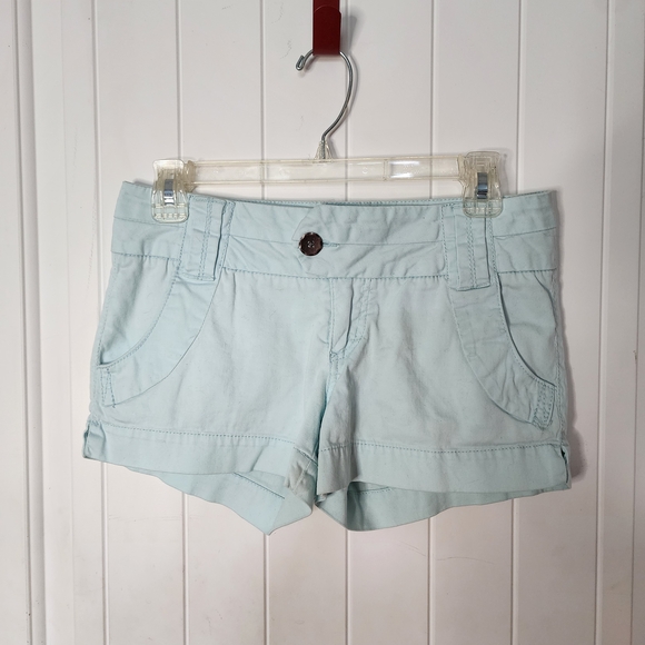 BKE Women's Shorts in Soft Blue - Picture 1 of 2